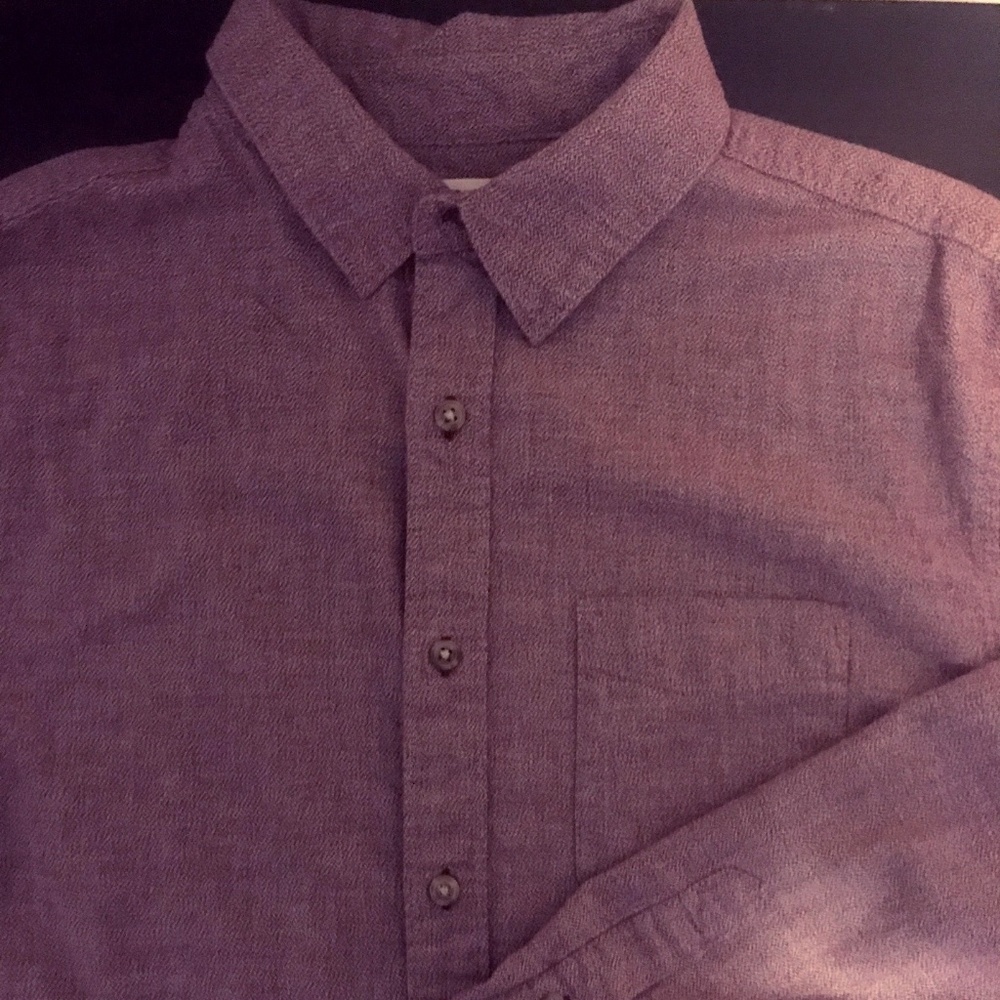 Mens Long Sleeve Casual Button Down